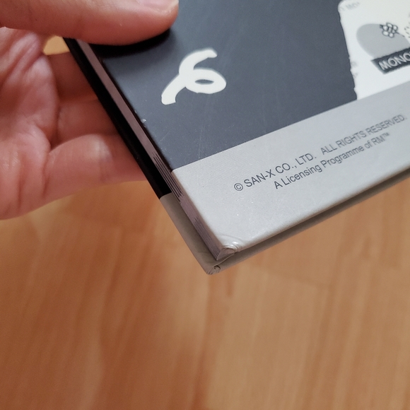 BNWOT monokuroboo San-x Japan stationary small notebook - Picture 6 of 7